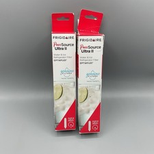 2 Pack Frigidaire EPTWFU01 Pure Source Ultra II Refrigerator Water Filter Sealed
