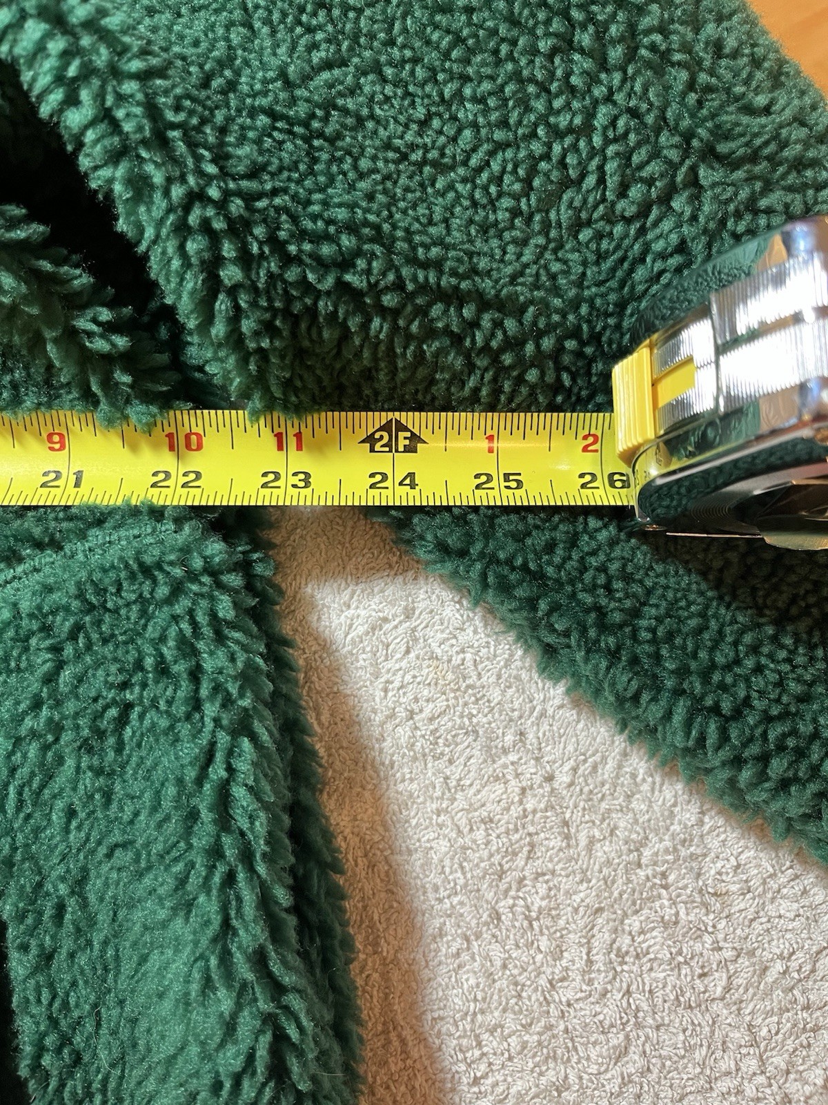 L.L. Bean Women's Sherpa Fleece Green Button-down… - image 4