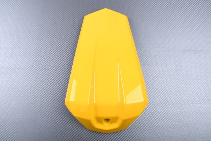 Dosseret de selle aérodynamique jaune YZF R125 racing