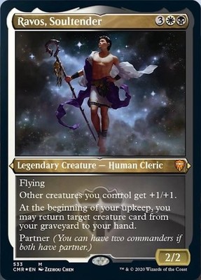MTG English Ravos, Soultender (Foil Etched) NM Foil Commander Legends