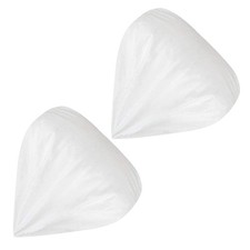 Cubierta de repuesto para silla Bean Bag forro interior de malla blanca para uso doméstico