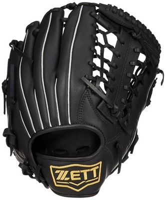 #ad ZETT Litex Baseball Softball Glove Right Handed Throw Black 1900mm BSGB3910L $95.66