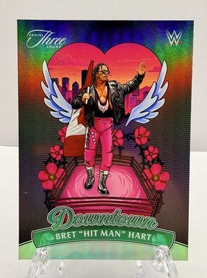 2024 Panini Three Count WWE Downtown #5 Bret ''Hit Man'' Hart SP