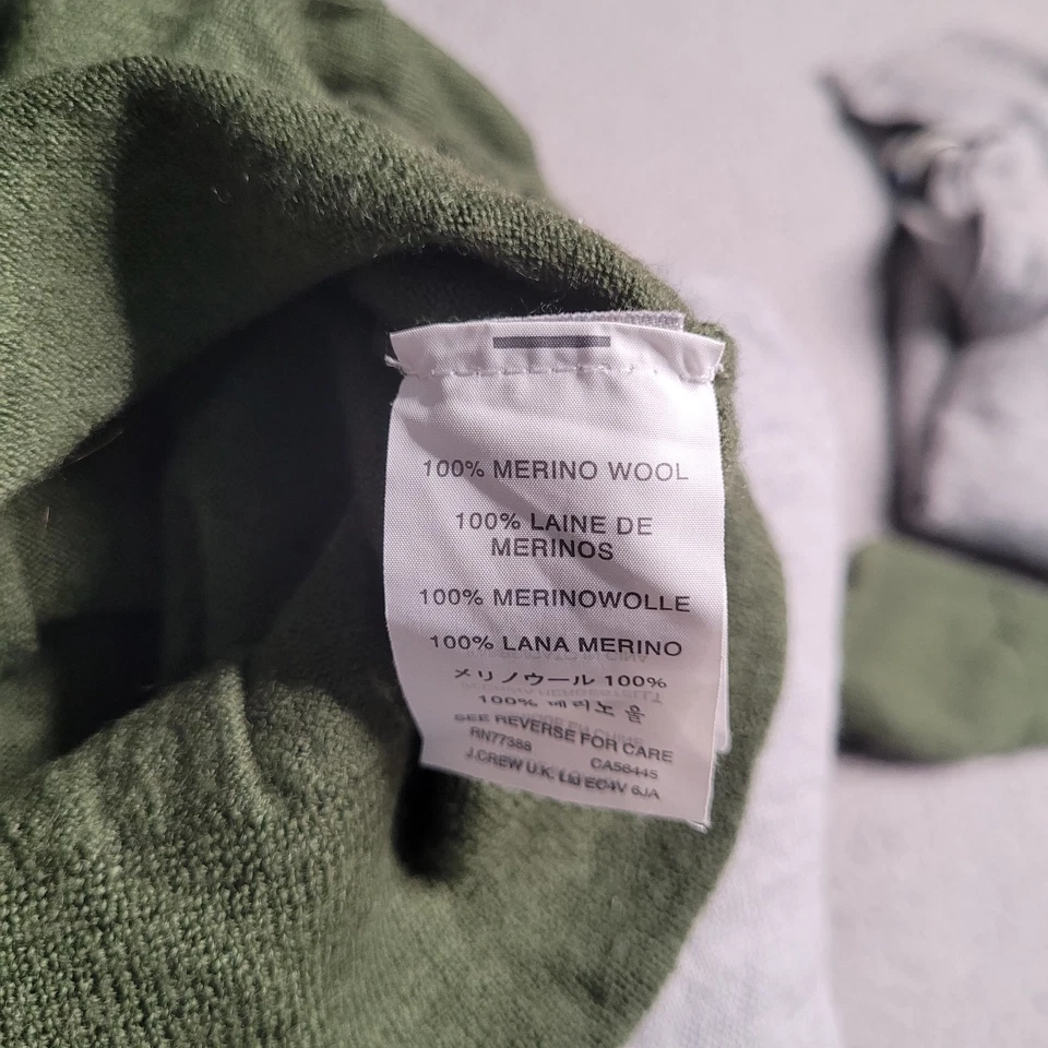 Lote de 5 piezas suéter blazer de lana artesanías cortador defectos agujeros reciclado tela hágalo usted mismo Foto 2 de 4