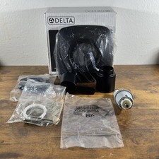 Delta Faucet Modern Matte Black Shower Valve Trim Kit T140339-BL-PP