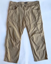 Arc’teryx Men's Bastion Pants-Cotton/Nylon Carpenter Canvas-Tan Color-Sze  38X32
