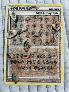 alph lithograph pokemon card price Alph Lithograph - L3 - Clash at the Summit card L3 081/080