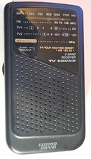 Electro Band 5 Band Receiver TV Sound Works Good Antenna Hand Held Madel 2014