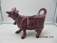 Vtg Classic Creamer Purple Cow Creamer