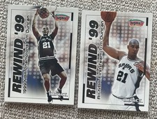 2000 Fleer Skybox Impact Tim Duncan Card Lot - San Antonio Spurs 🏀
