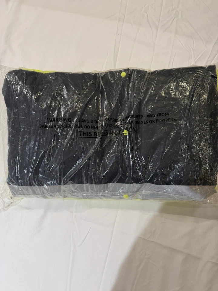 PEPSI HIGH VISIBILITY LIME REFLECTIVE JACKET WITH HOOD Xl - Image 3 of 4