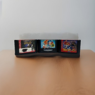 SEGA GENESIS SONIC 3D BLAST SONIC 2 & SONIC SPINBALL VIDEO GAMES CARTRIDGES ONLY