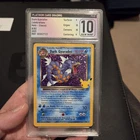 Pokemon Card Dark Gyarados 8/82 Holo Celebrations - PLATINUM GRADING 10