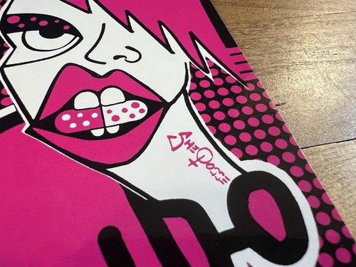 Chris RWK Robots Will Kill X She Posse Sticker Street Art Graffiti Dface - Picture 3 of 5