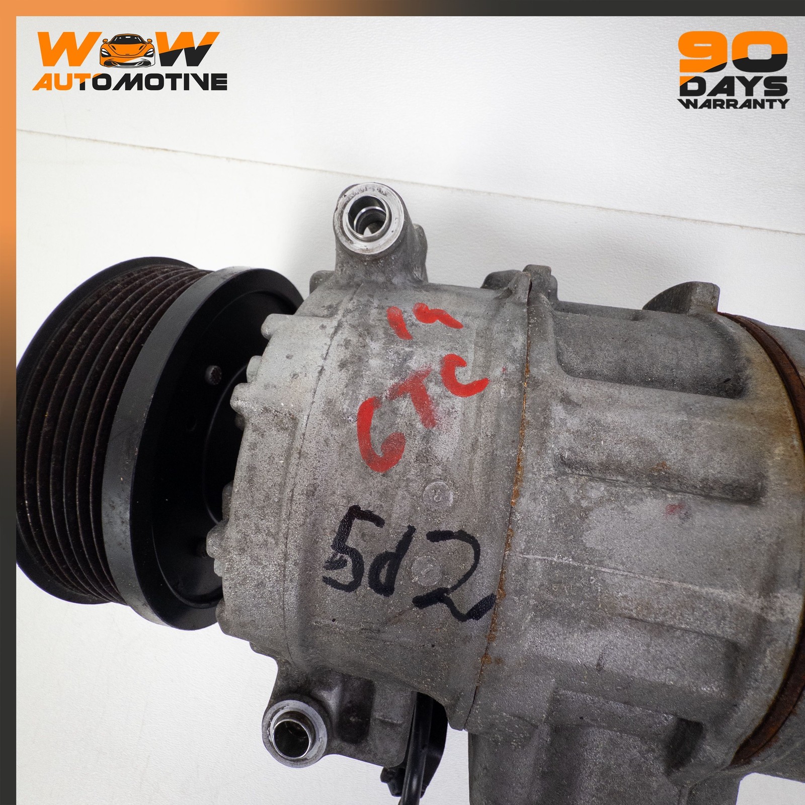 04-19 BENTLEY CONTINENTAL GT FLYING SPUR GTC AC AIR CONDITIONING COMPRESSOR OEM