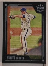 2022 Panini Diamond Kings Baseball Corbin Burnes #61 Blue Frame