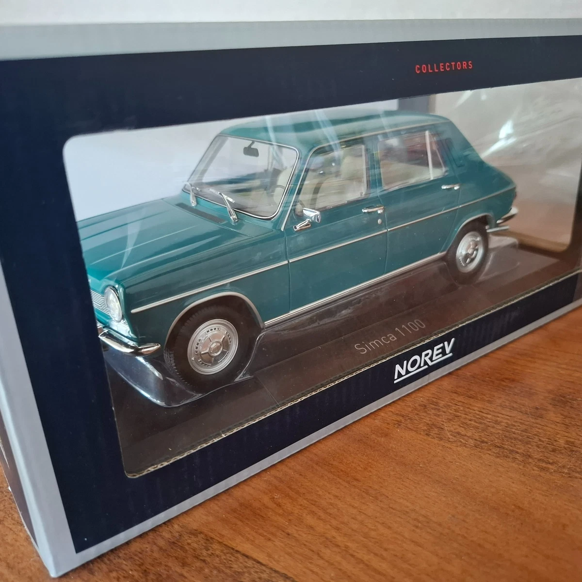 Norev Simca 1000 Rallye 2 SRT 1973 58 Vert Acide 1/18