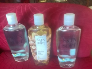 3-AVON SKIN SO SOFT Bath oil, Original Scent  & Comforting 16.9 Fl Oz S