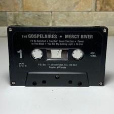 Vintage The Gospelaires Mercy River Cassette Tape Christian Gospel ACC-49425