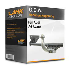 Für Audi A6 Avant 05.2025-jetzt G.D.W. Anhängekupplung abnehmbar NEU