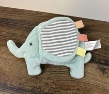 Target GC Brands Blue Plush Elephant 6" Stuffed Animal Toy Crinkle Ears