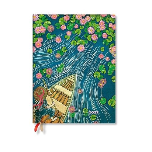 2027 Lotus River Ultra Vertical Softcover 12-Month Weekly Planner, 1 (Us Import)-image