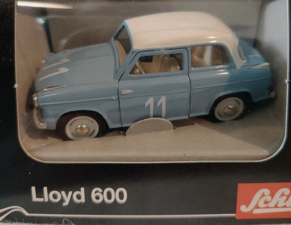 SCHUCO- Lloyd 600-Scala 1:43-Modellino Auto Made In Germany COLLEZIONISMO - Immagine 2 di 4