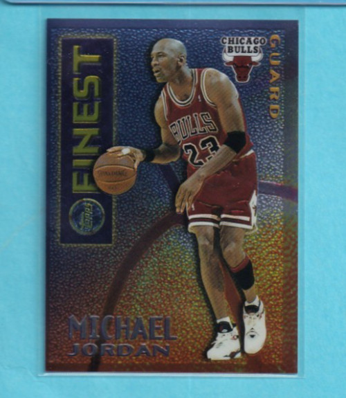 1995-96 Topps Finest Mystery Finest Borderless/Silver Michael Jordan #M1
