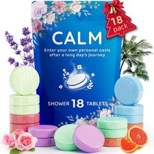 18-Pack Shower Steamers Aromatherapy, Shower Bath Bombs with Individually Wrappe