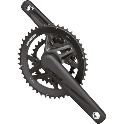 FSA Kurbelgarnitur Omega MegaExo 2x 172,5 mm Schwarz - präzise Performance fü...