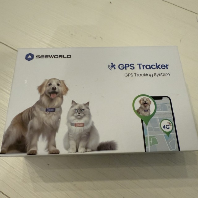 SEEWORLD P1 GPS Cat Dog Tracker New