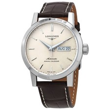 Longines 1832 Annual Calender Automatic Beige Dial Men's Watch L4.827.4.92.2