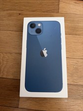 Original Apple iPhone 13 Blue EMPTY BOX ONLY No Phone