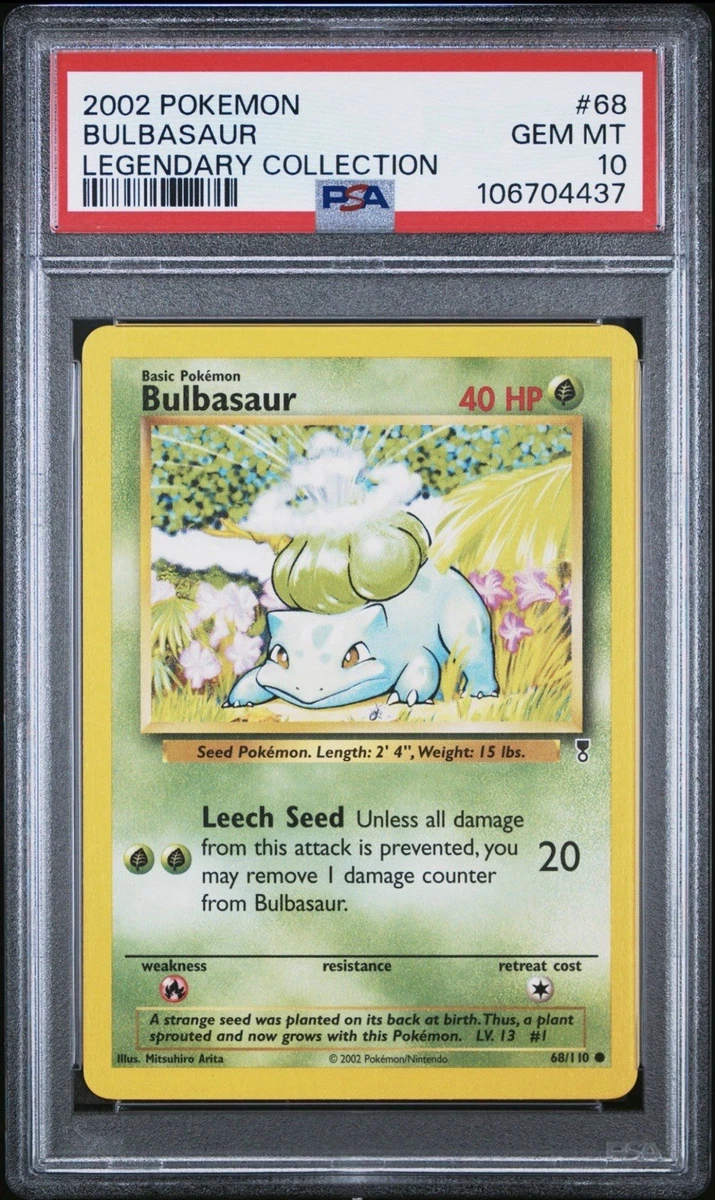 Pokémon TCG Professional Sports Authenticator (PSA) Legendary