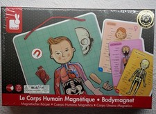 Janod Le Corps Humain Mangnetique-Bodymqgmet Age 7-12-NIB  Sealed
