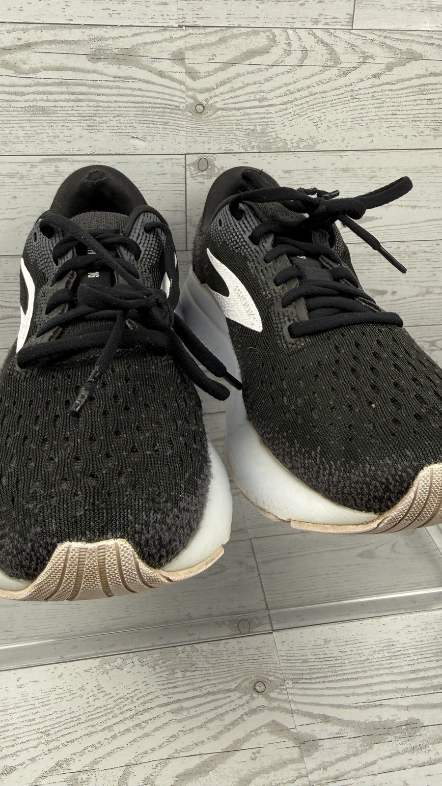 Brooks Women Ghost 16 Black Running Shoes Sneakers Size 7.5 B #387 thumbnail 5