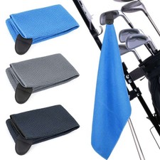 Magnetic Golf Towel, Sticks to golf club or cart, Gift for dad, Size 23.6 15.7in