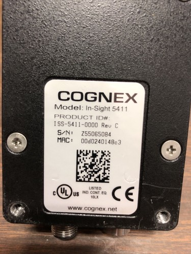 Cognex in Sichtweite ISS5411-0000 Industriekamera 5411 - Bild 3 von 3