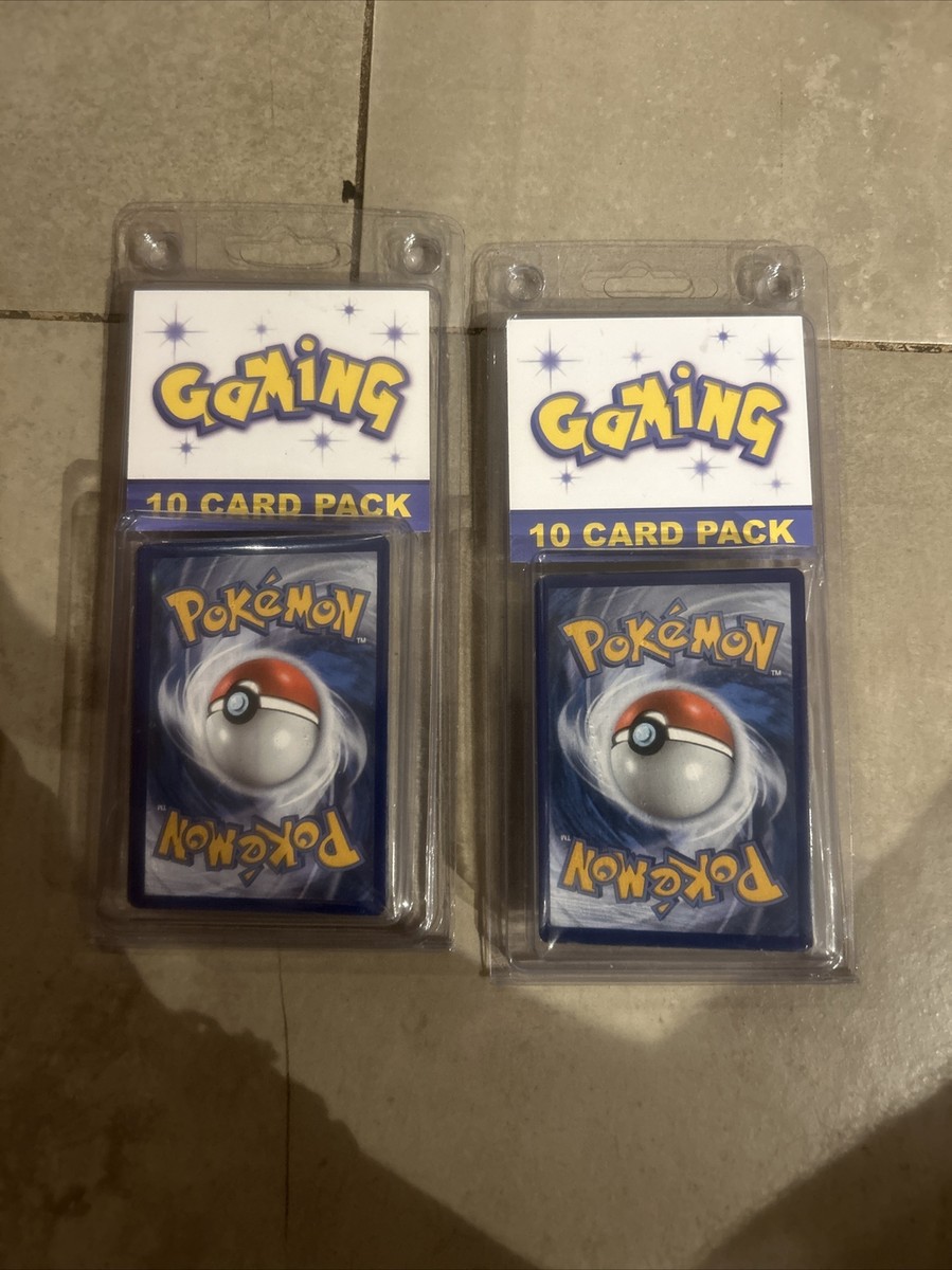 gaming 10 card pack pokemon Kanto Power Collection