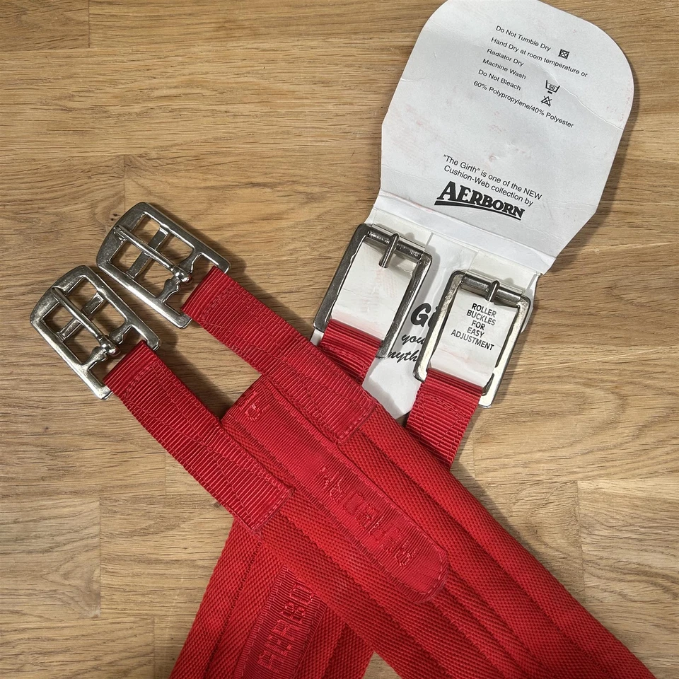 Aerborn 52" Cushion Web Girth 130cm Full Size Horse Cob GP General Purpose All - Image 2 of 4