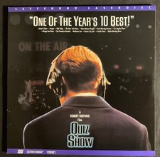 Quiz Show - 2 Disc Letterbox Laserdisc - Ex 