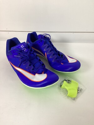 Nike Zoom Rival Sprint Mens Size 10  Racer Blue White/lime blast DC8753401 cleat