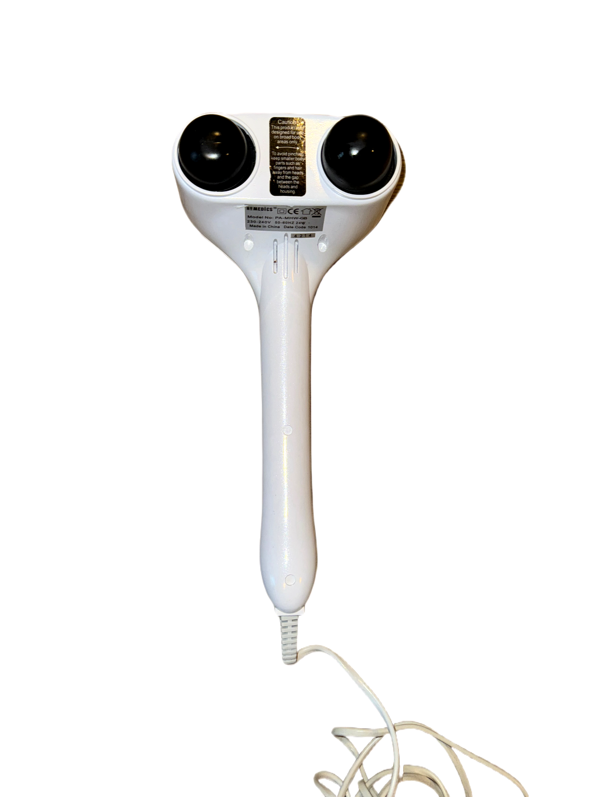 HoMedics PAMHWGB Compact Percussion Handheld Massager with Heat eBay