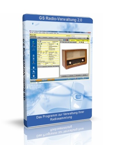 GS Radio-Verwaltung - Software zur Verwaltung Ihrer Radiosammlung - Bild 1 von 7