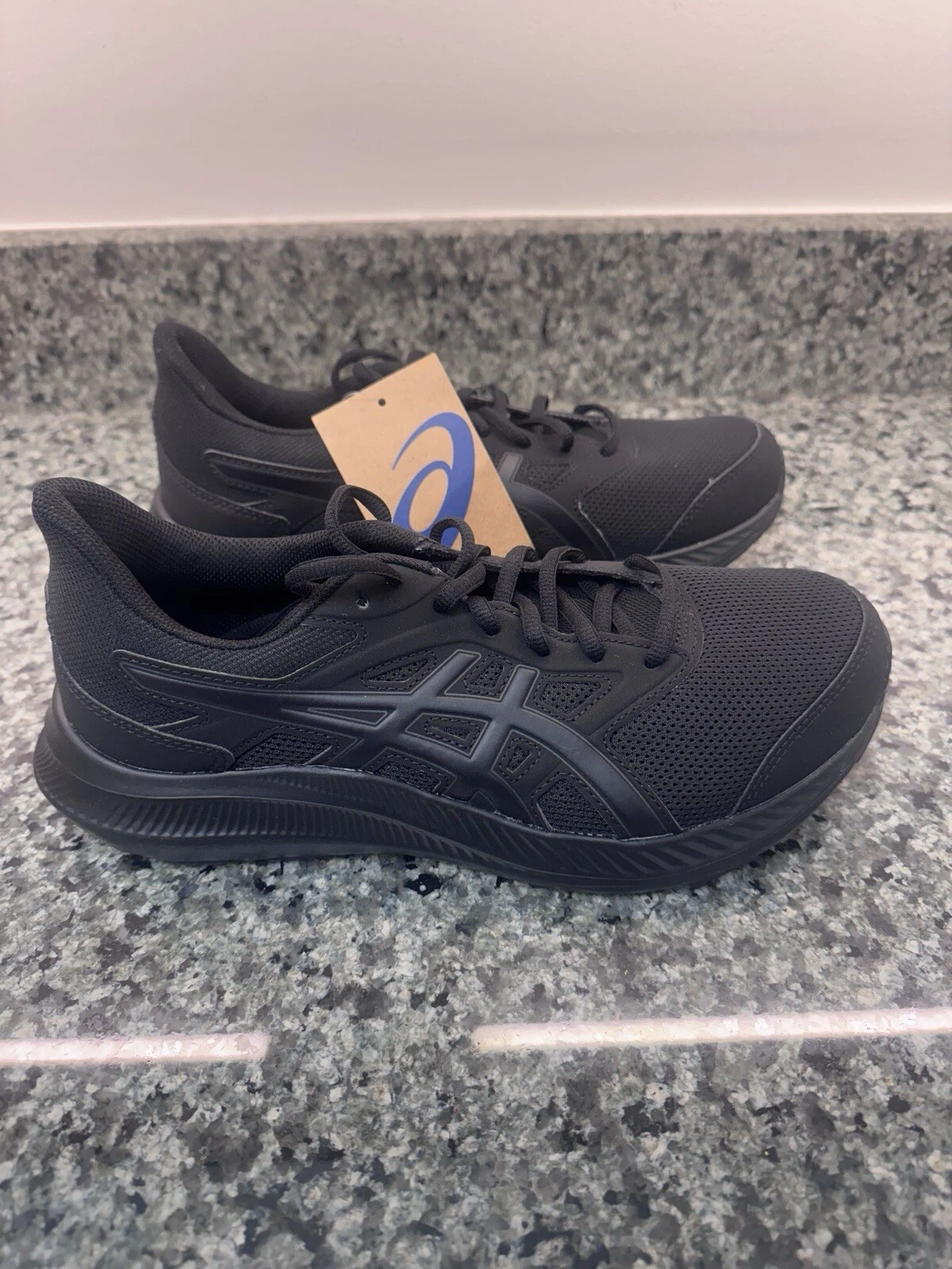 Scarpe da corsa ASICS JOLT 4 "EXTRA WIDE" nere nere Uomo taglia 7 5