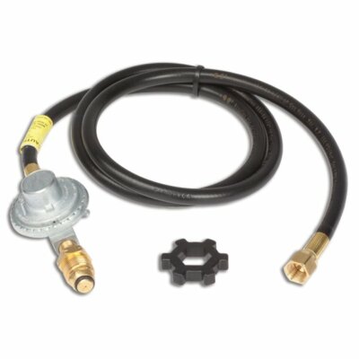 Mr. Heater 12-foot Propane Hose u0026 Regulator Assembly w/Soft Nose POL Hand  Wheel 89301730724 | eBay