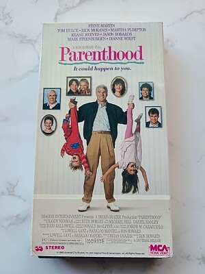 Parenthood Beta Hifi Tape Betamax Steve Martin, Keanu Reeves, 1989 NICE shape!
