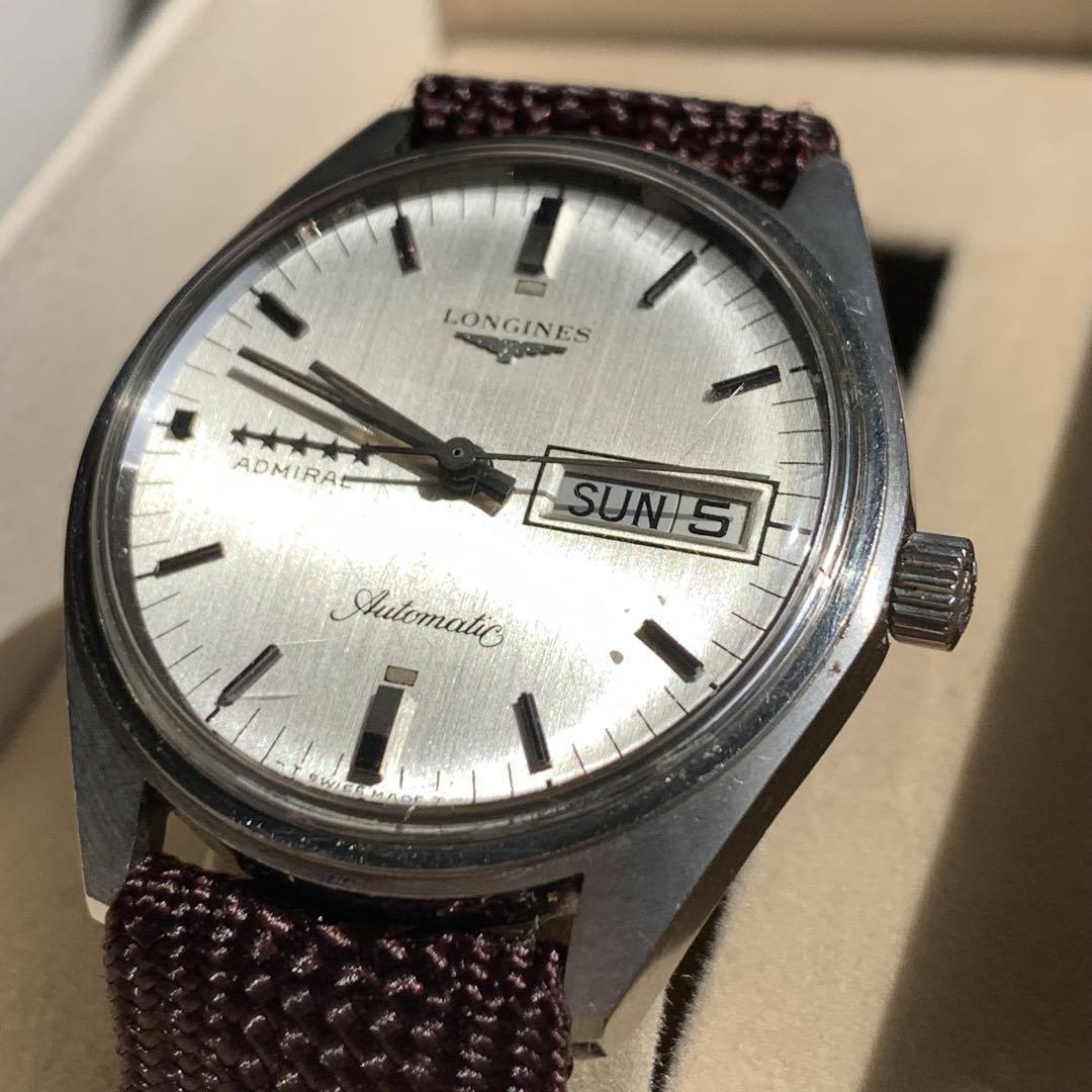 【美品】70～80年代ビンテージ　LONGINES　ADMIRALファイブスター LONGINES 5 Star Admiral Vintage Watch Rare Antique Good