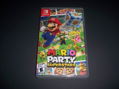 Authentic Replacement Case ONLY for MARIO PARTY SUPERSTARS - Nintendo Switch Box