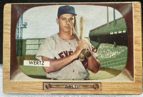 1955 Bowman #40 Vic Wertz - 第 1/8 張圖片
